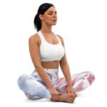 All-Over Print Yoga Leggings Celestial Cloud