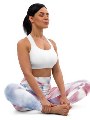 All-Over Print Yoga Leggings Celestial Cloud